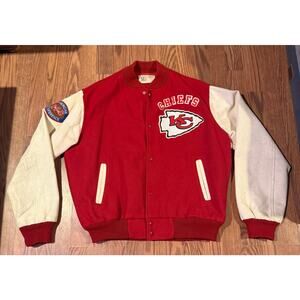 True Vintage 1980s Kansas City Chiefs Letterman Jacket